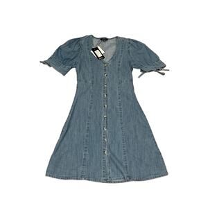 Sim & Sam, New, Denim‎ Buttonup Dress, Size XS, KB41